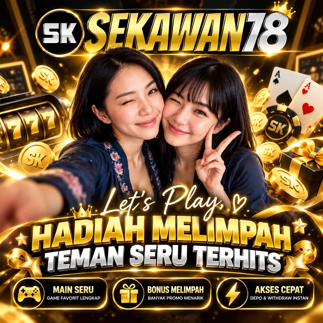 SEKAWAN78 - Let's Play, Hadiah Melimpah, Teman Seru terhits